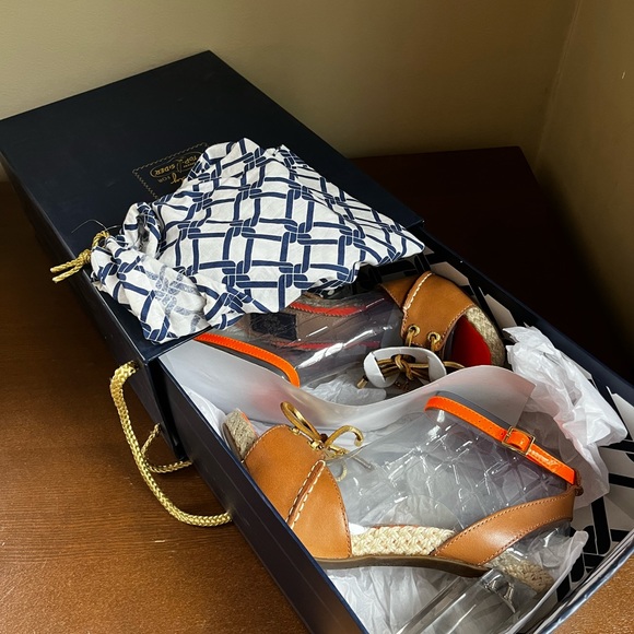 Milly for Sperry Top Sider Rowan Cognac Shoes * Brand New - Picture 7 of 12